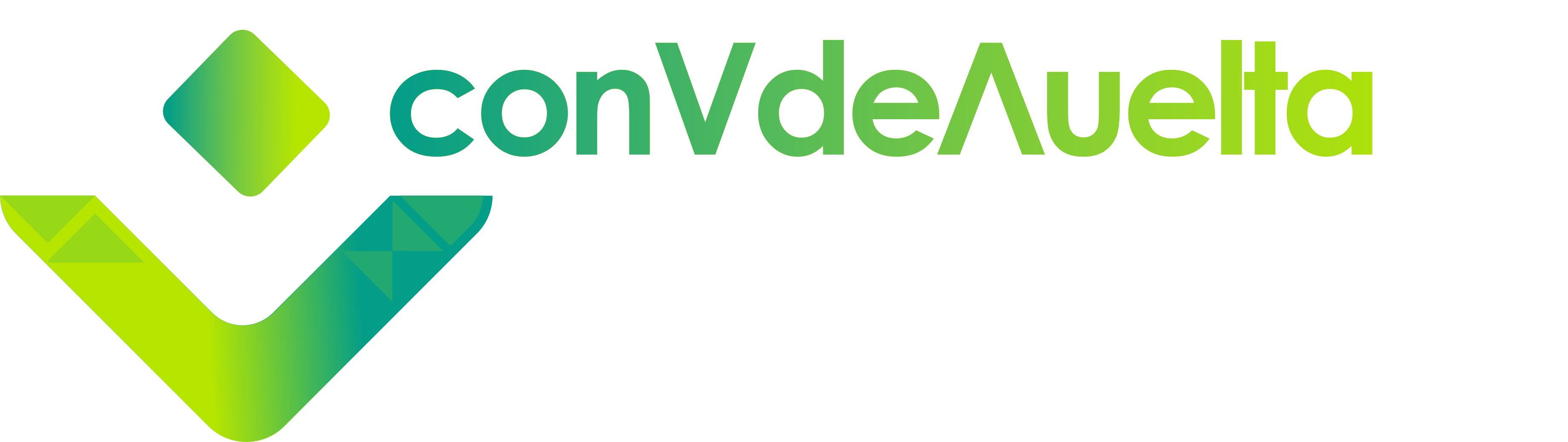 Con V de Vuelta Logo